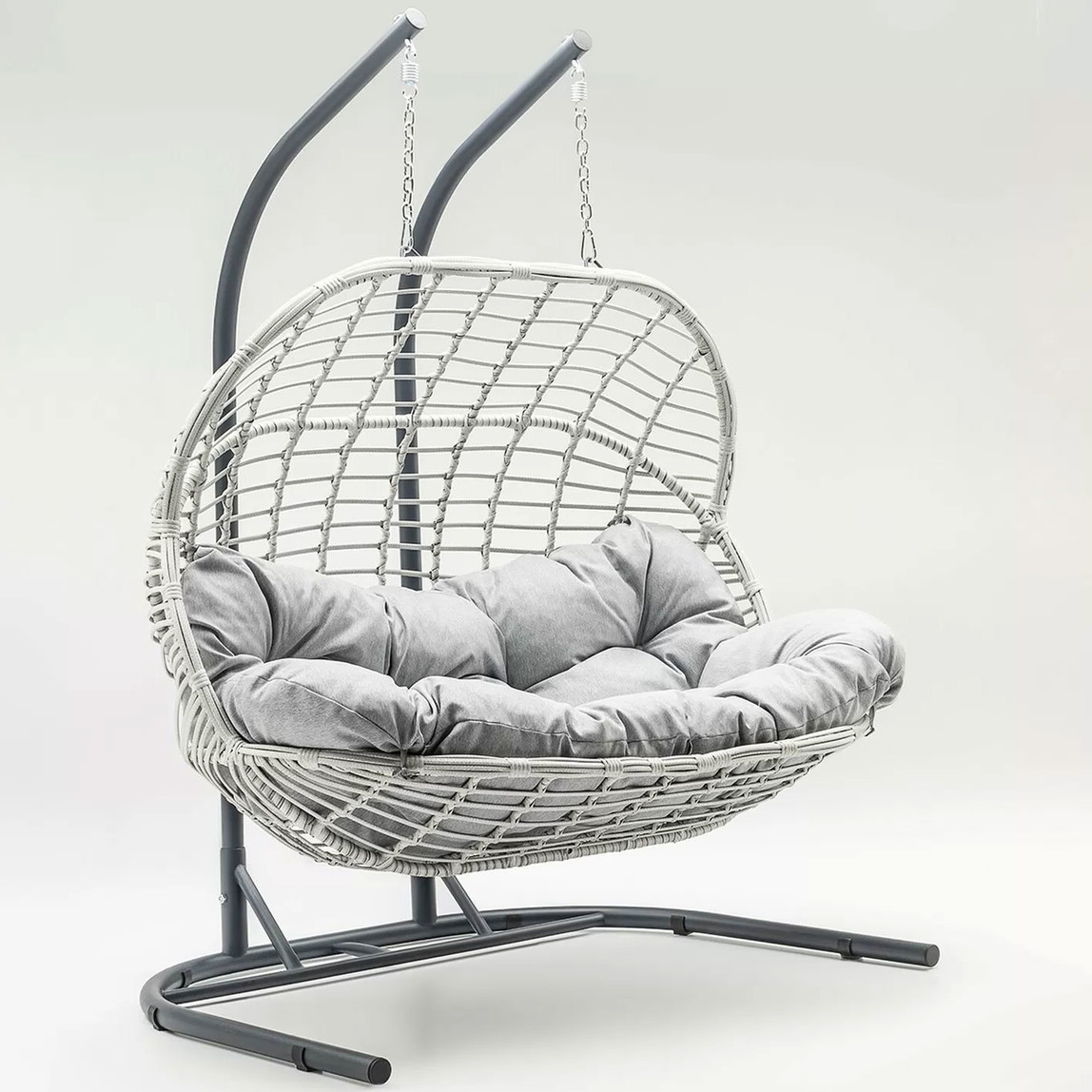    Makrome Örgülü Çift Salıncak 