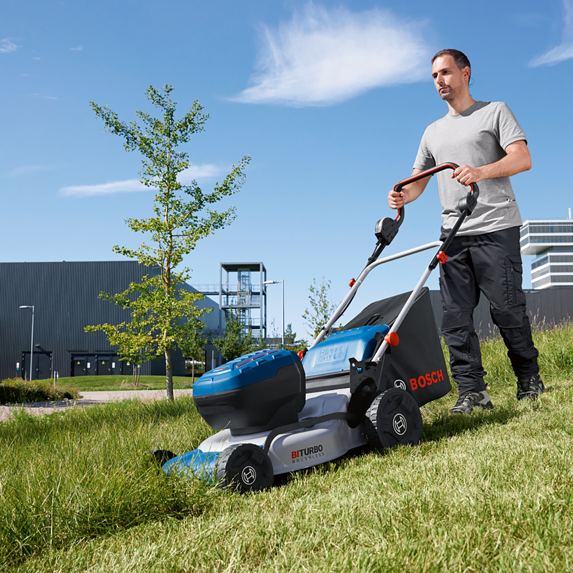    Bosch GRA 18V2-46 Profesyonel Akülü Çim Biçme Makinesi  