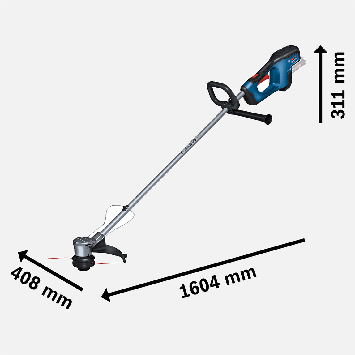    Bosch GRT 18V-33 Professional 33 cm Akülü Kenar Kesme Makinesi 