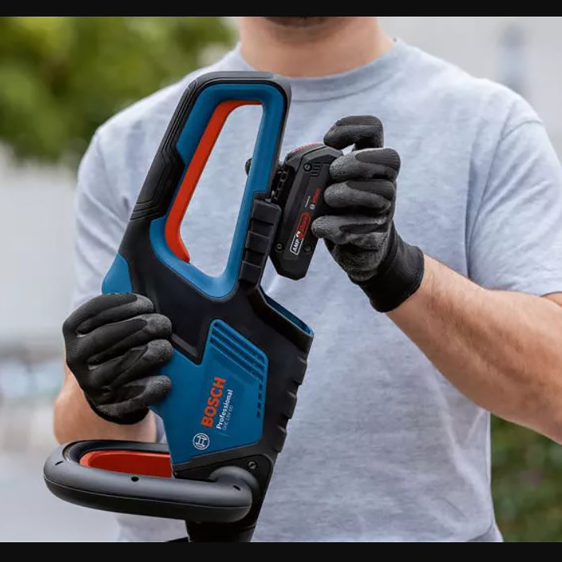    Bosch GHE 18V-60 Profesyonel Çit Kesme Makinesi (Akü ve Şarj Cihazı Dahil Değildir) 