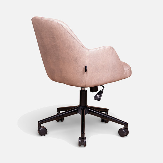  X-Rain Casena Orion Metal Ayaklı Suni Deri Çalışma Koltuğu Bej
