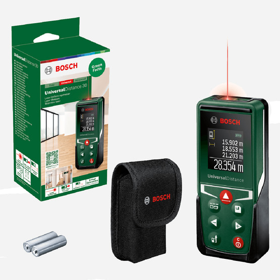 Bosch Universal Distance 30 Dijital Lazerli Uzaklık Ölçer