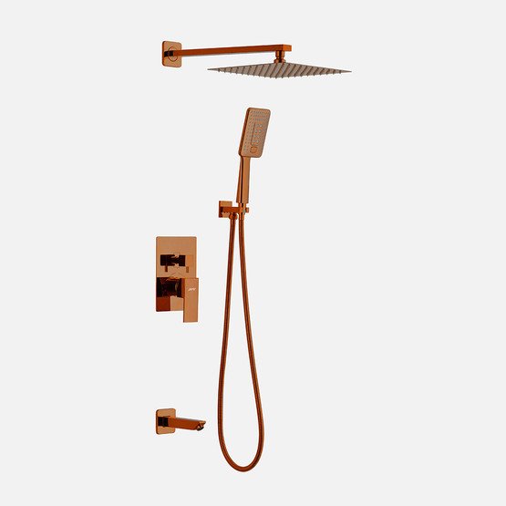 Camargue Ankastre Banyo Duş Sistemi Rose