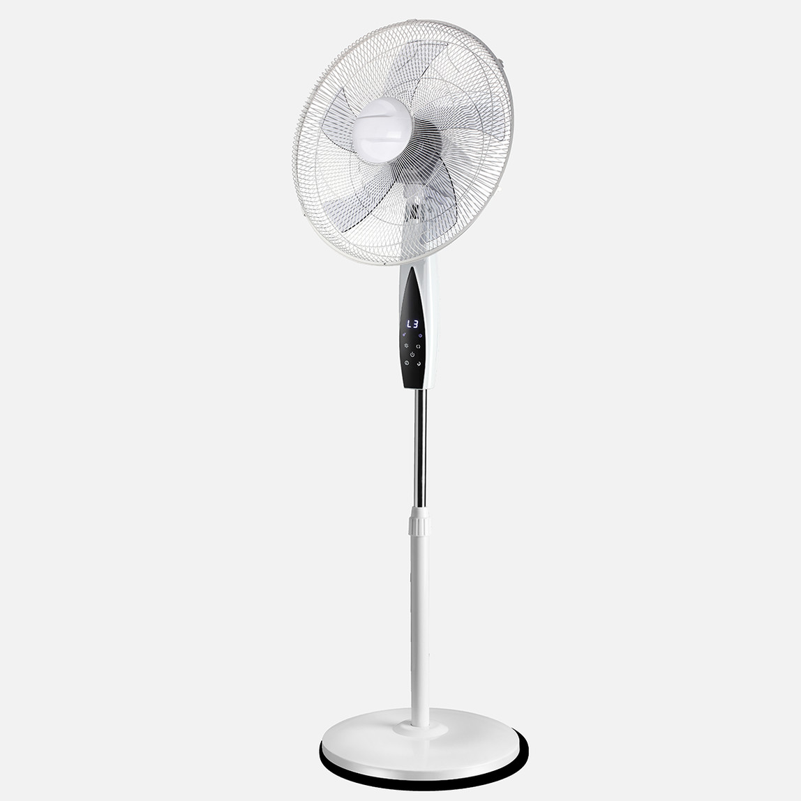    Dlc FS-K45BR 65 Watt Zaman Ayarlı Kumandalı Ayaklı Vantilatör Beyaz 