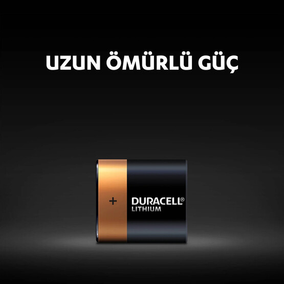 Duracell 223 CR-P2 6V Lityum Fotoğraf Pili