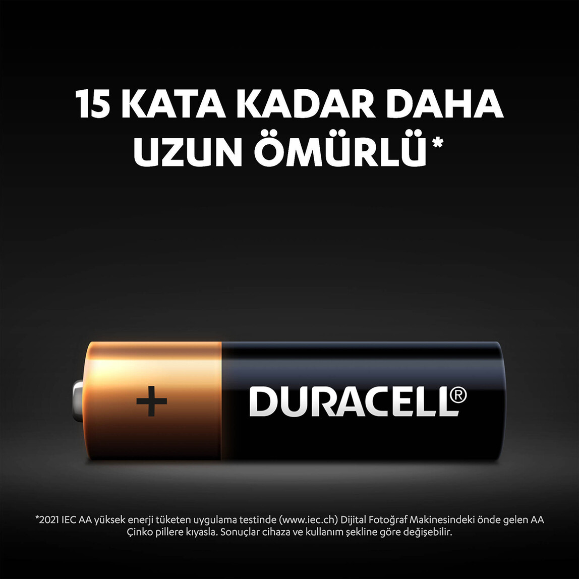    Duracell Yüksek Güçlü Lityum CR123 3V 2'li Pil 