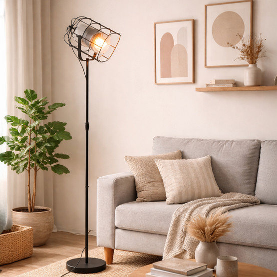 Bittams Siyah E-27 Lambader