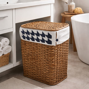 Soft Hasır Sepet Kahve 48 cm