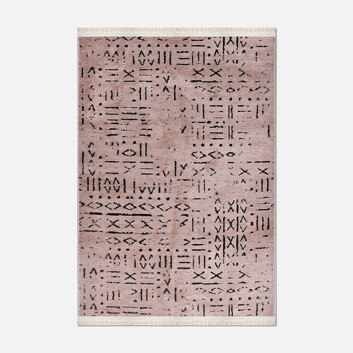    Crea Vanilya Kilim 8011 Açık Kahve 80x150 cm 