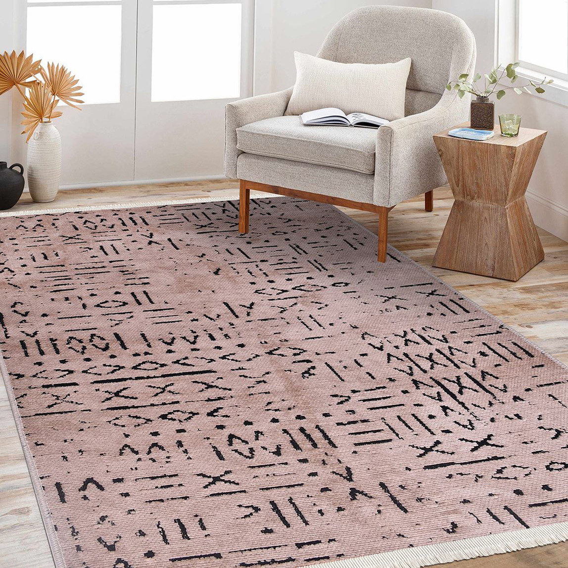    Crea Vanilya Kilim 8011 Açık Kahve 80x150 cm 