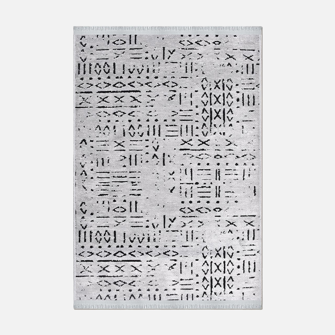    Crea Vanilya Kilim 8015 Gri 80x150 cm 