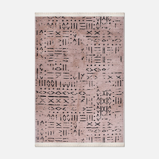 Crea Vanilya Kilim 8011 Açık Kahve 80x300 cm