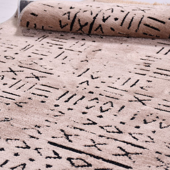 Crea Vanilya Kilim 8011 Açık Kahve 80x300 cm