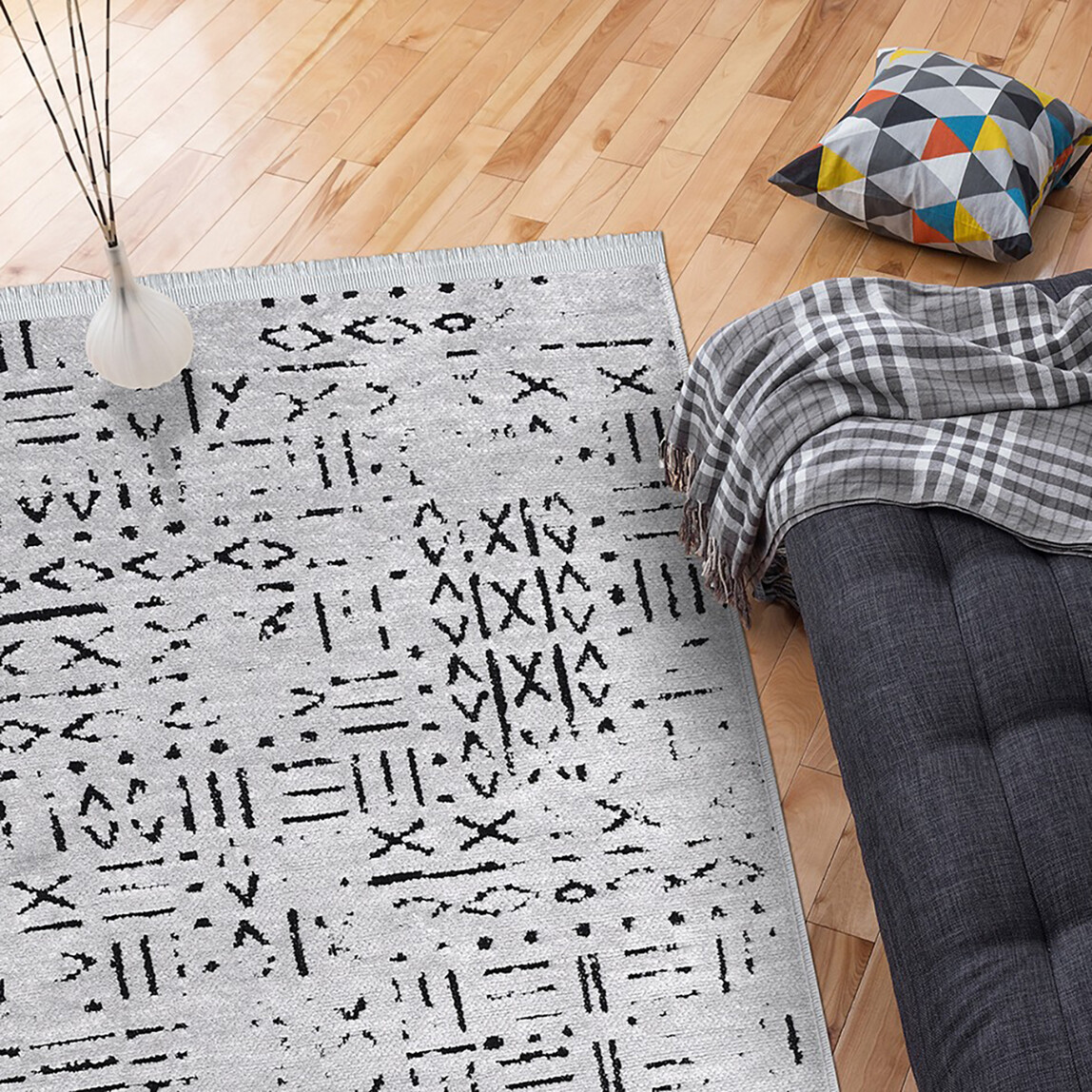    Crea Vanilya Kilim 8015 Gri 160x230 cm 