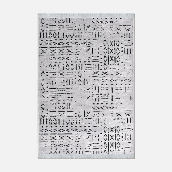 Crea Vanilya Kilim 8015 Gri 160x230 cm