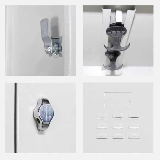 Jessan Metal 6'lı Soyunma Dolabı