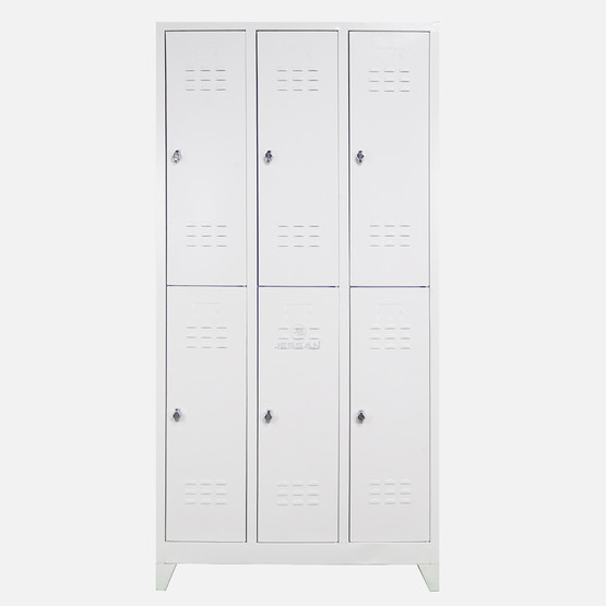 Jessan Metal 6'lı Soyunma Dolabı