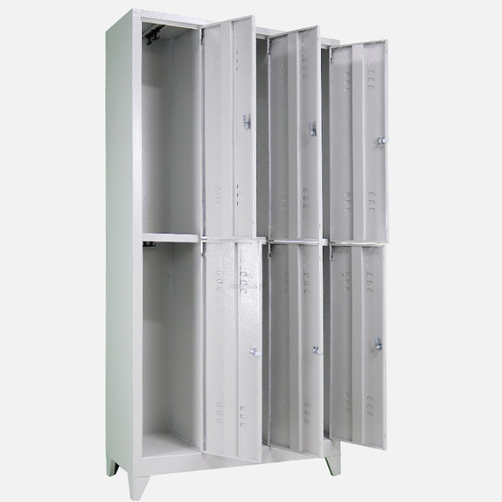 Jessan Metal 6'lı Soyunma Dolabı