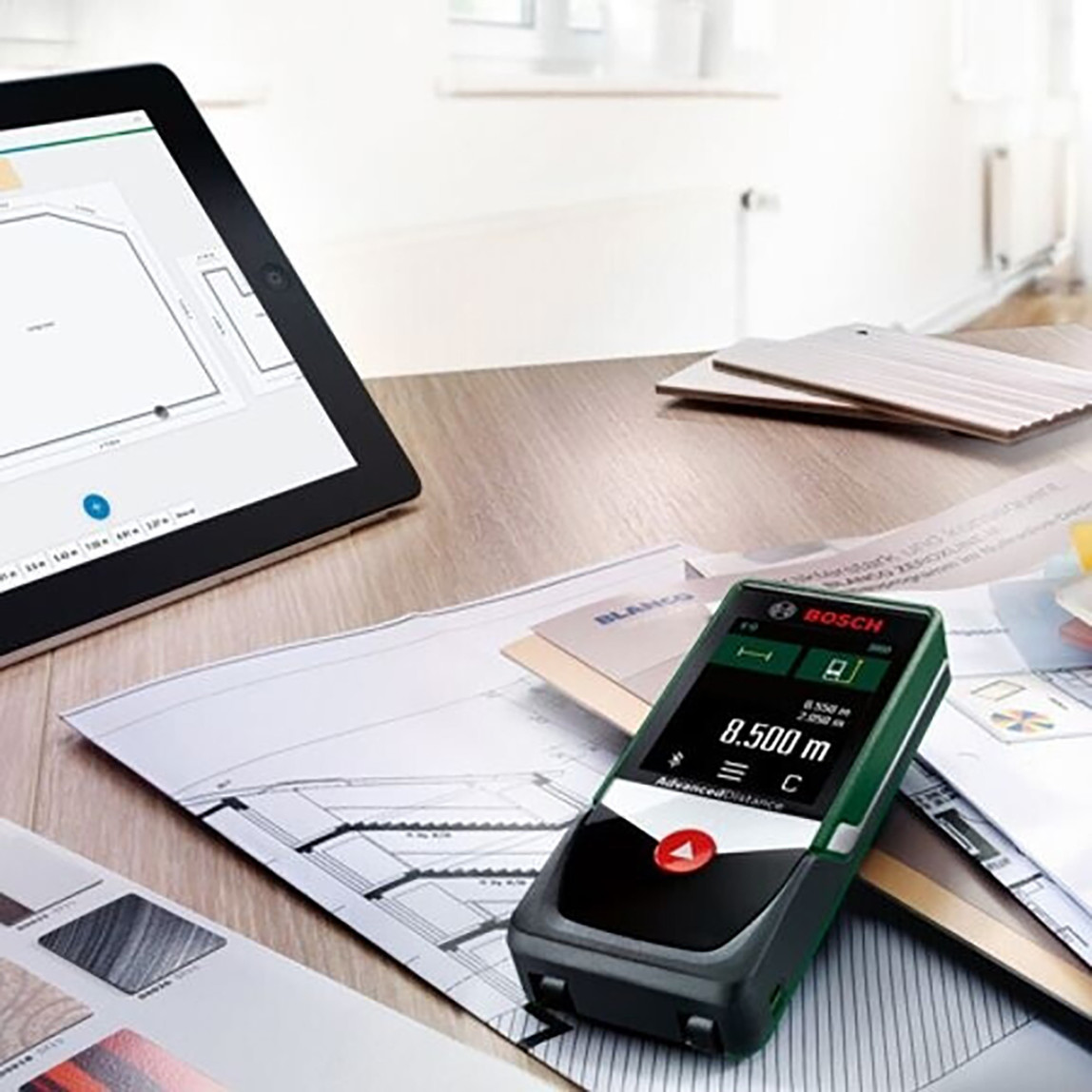    Bosch Advanced Distance 50C Dijital Lazerli Uzaklık Ölçer 