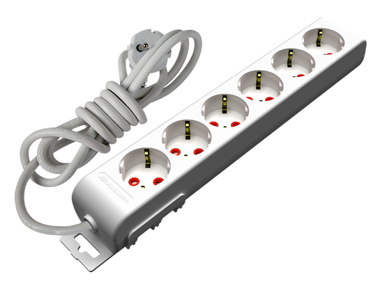 6'lı Topraklı Grup Priz 5 Metre