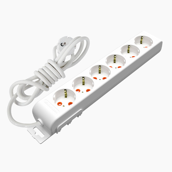 6'lı Topraklı Grup Priz 5 Metre