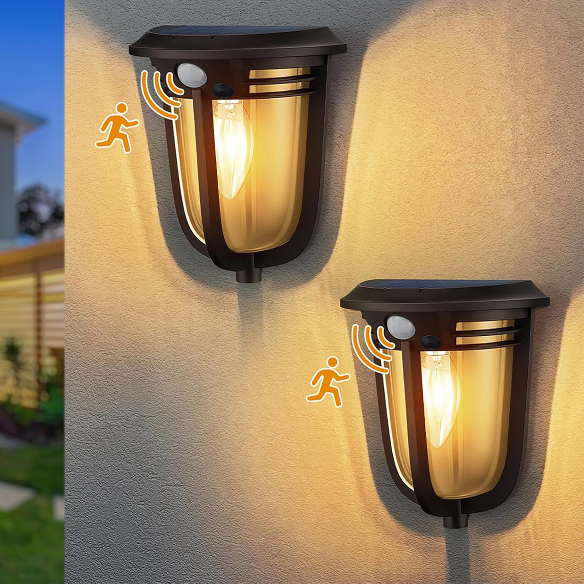    Greentech Güneş Enerjili Hareket Sensörlü Led Aplik 