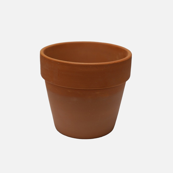 Terracota İtalyan Kaktüs Naturel Saksı Q5,5cm
