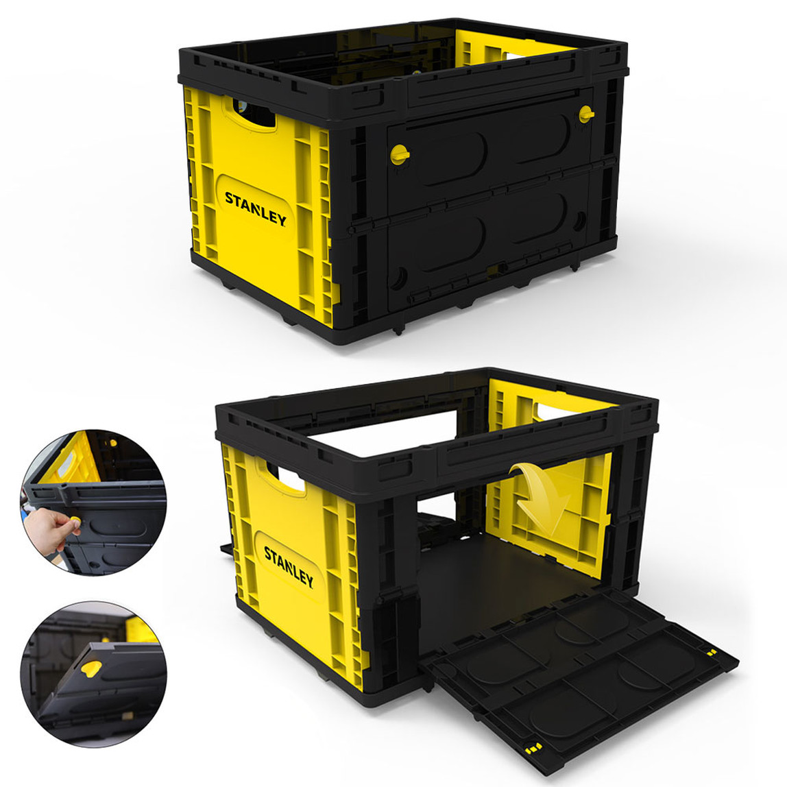    Stanley FB533 25 Kg Katlanır Çok Amaçlı Taşıma Sepeti  