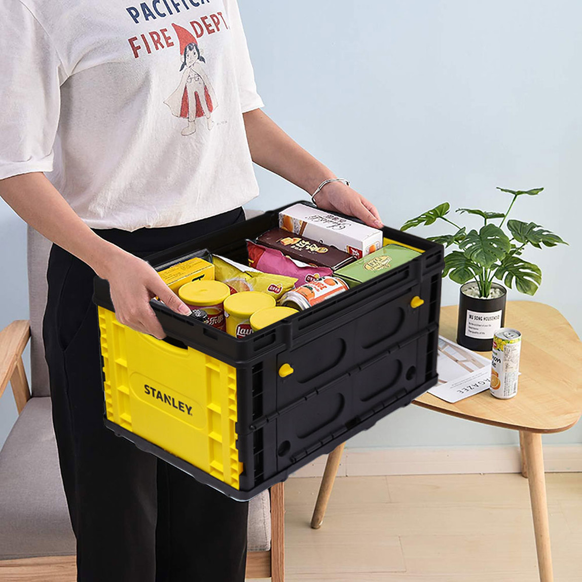    Stanley FB533 25 Kg Katlanır Çok Amaçlı Taşıma Sepeti  