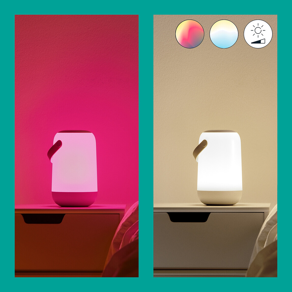    Wiz Portatif Akıllı Masa Lamba 