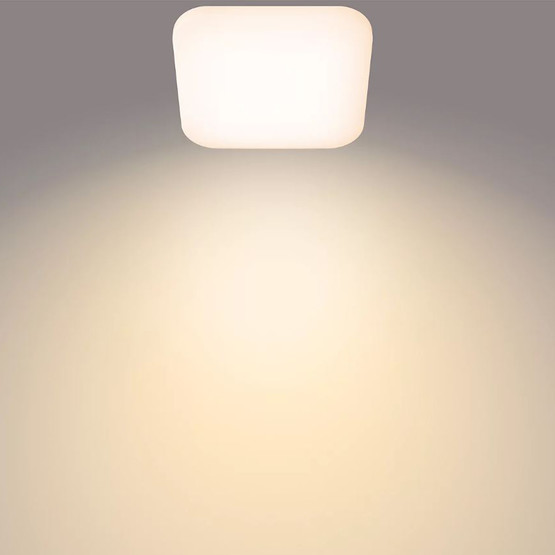 Philips Mauve Kare Plafonyer 24W Sarı Işık