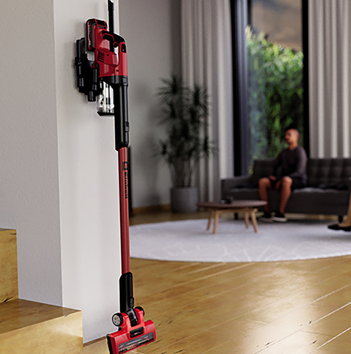    Einhell TE-SV 18 Li Solo Akülü Dikey Süpürge (Akü ve Şarj Cihazı Dahil Değildir.) 