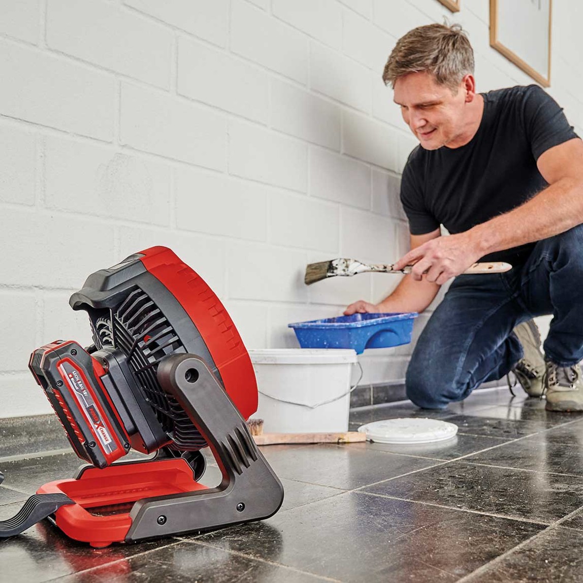    Einhell GE-CF 18/2200 Li - Solo Akülü Vantilatör (Akü ve Şarj Cihazı Dahil Değildir.) 