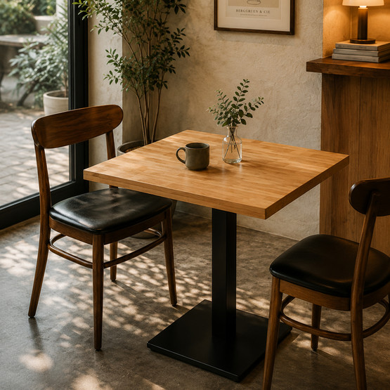 Bistro NRD-606025K Ahşap Masa Tablası Kare