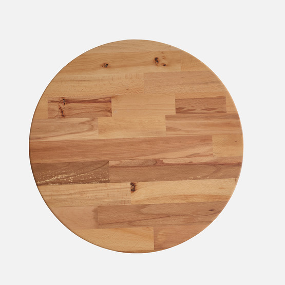 Bistro NRD-600025K Ahşap Masa Tablası Yuvarlak