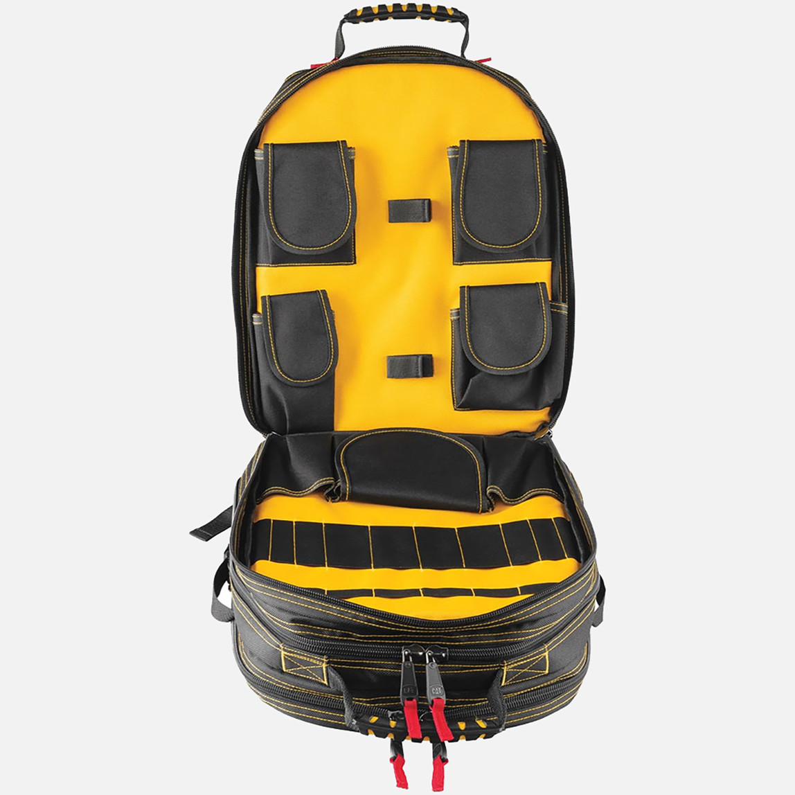    Cat DA980209 17'' 5 Bölmeli Ağır Hizmet Bez Alet Sırt Takım Çantası 