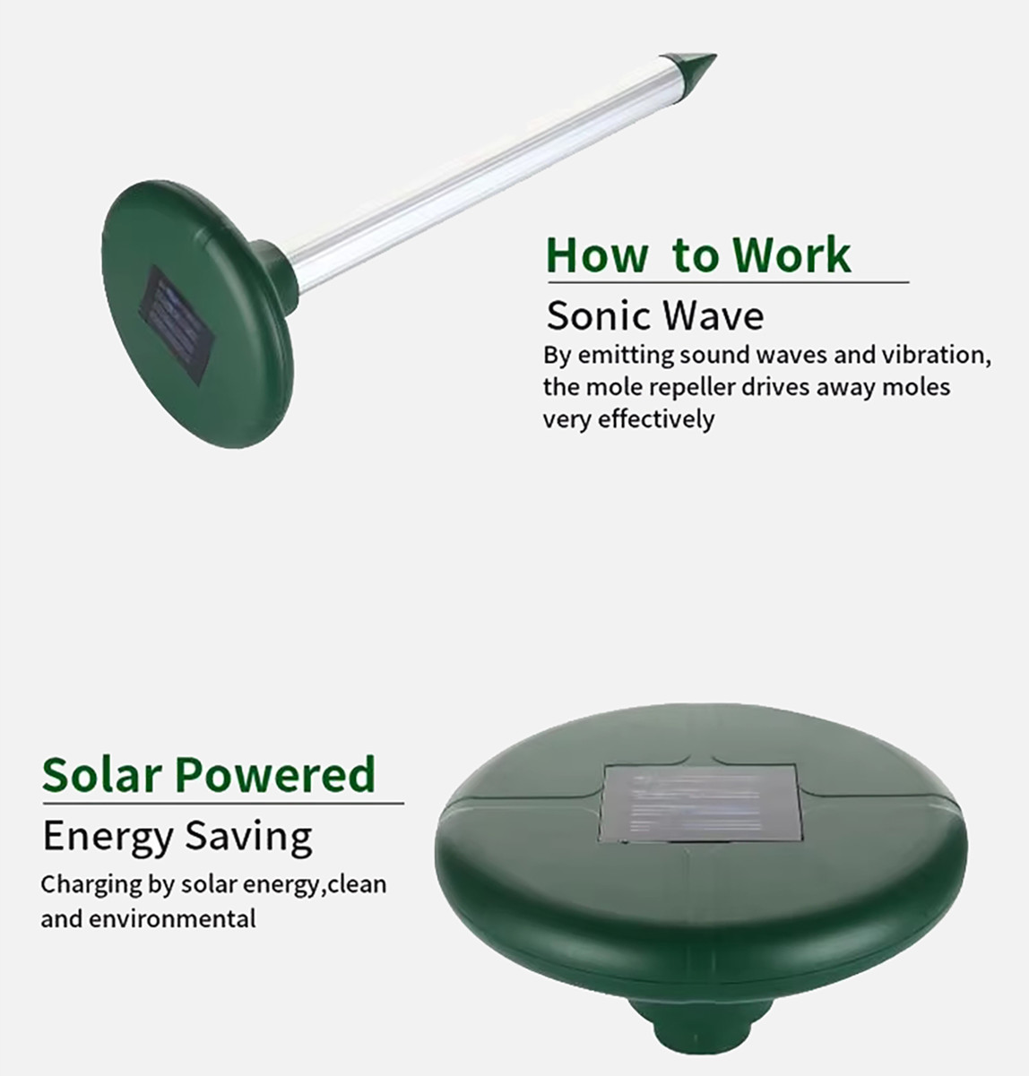    Dlc AGTZ-01 Solar Köstebek Fare Kovar  