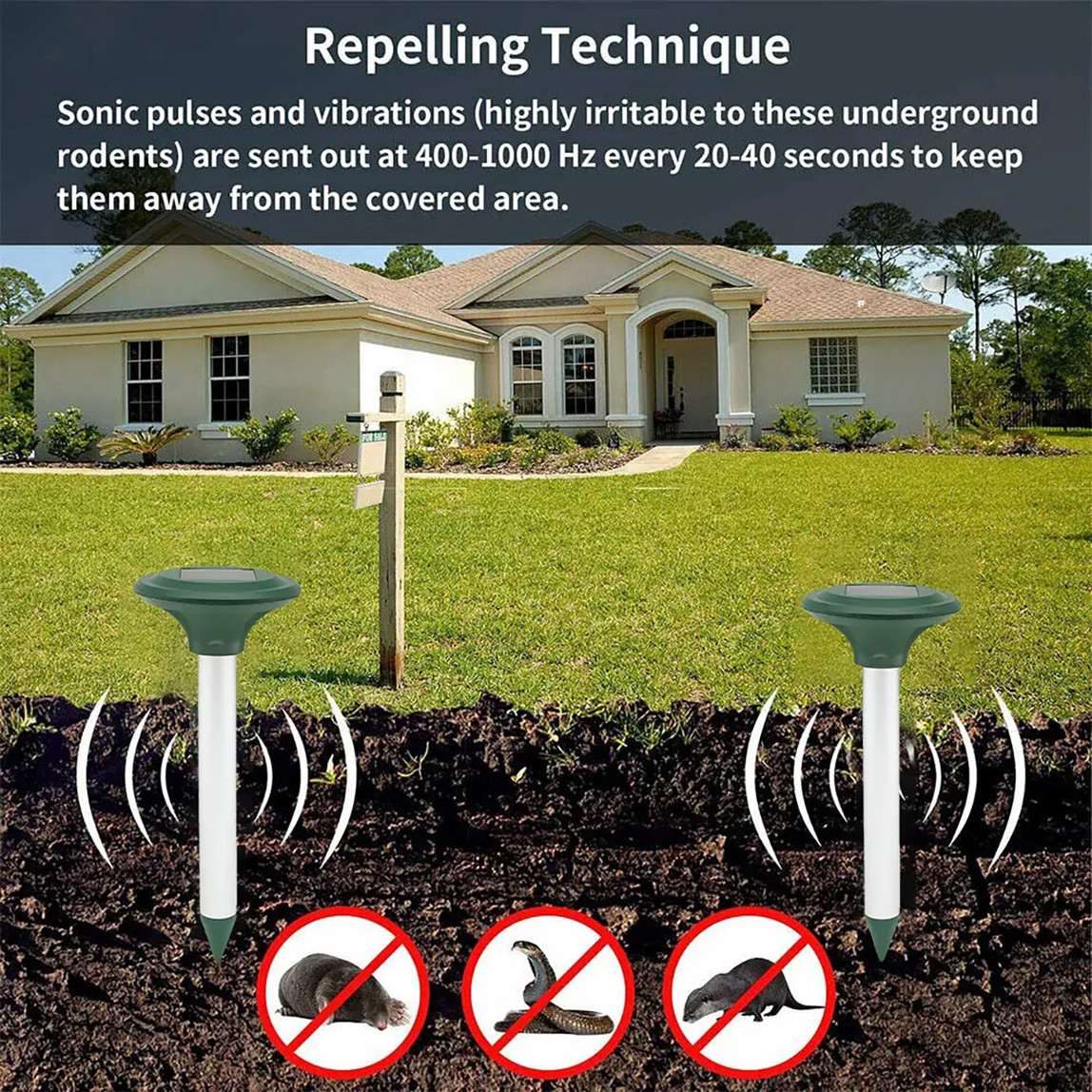    Dlc AGTZ-02 Solar Köstebek Fare Yılan Kovar Motorlu 