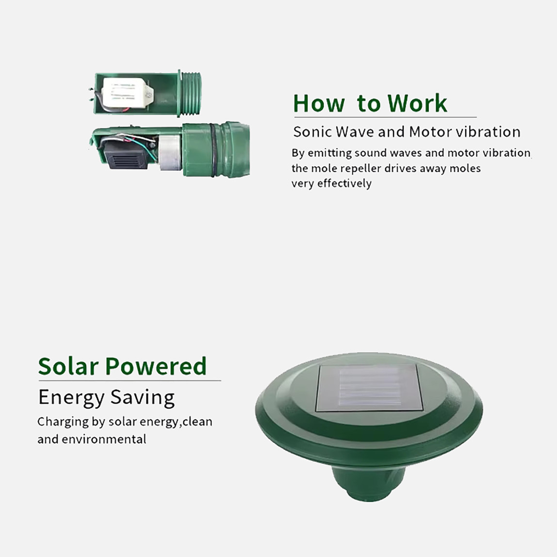    Dlc AGTZ-02 Solar Köstebek Fare Yılan Kovar Motorlu 