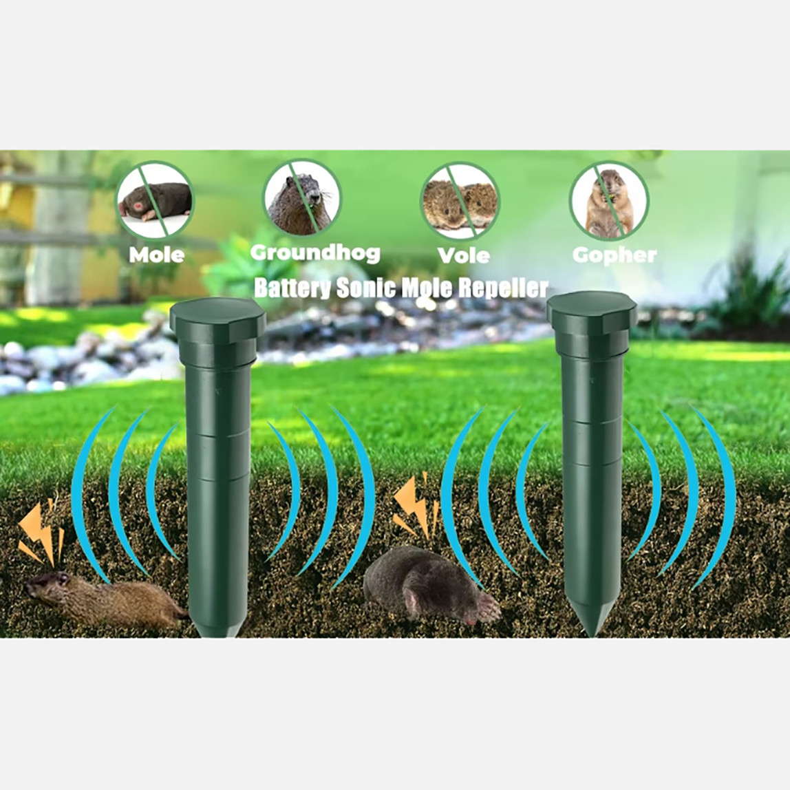    Köstebekve Fare Kovar Pilli 