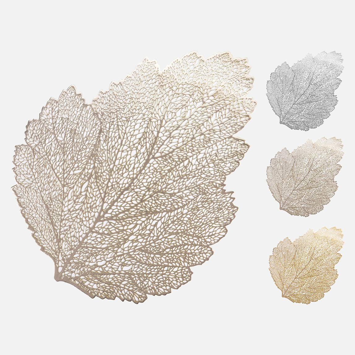    Yaprak Motifi Amerikan Servis 46x35 cm 