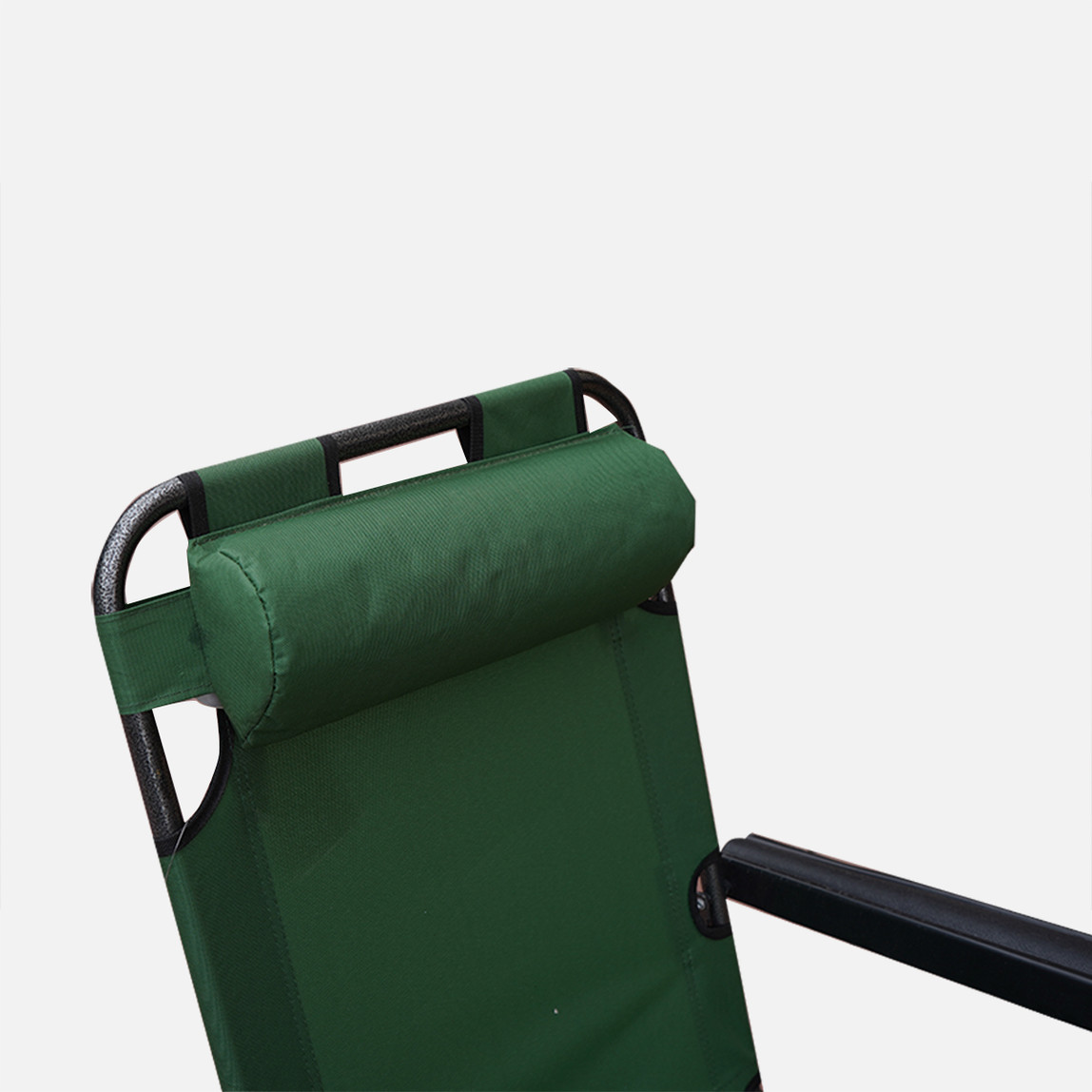    Metal Pozisyonlu Katlanır Yeşil Koltuk 