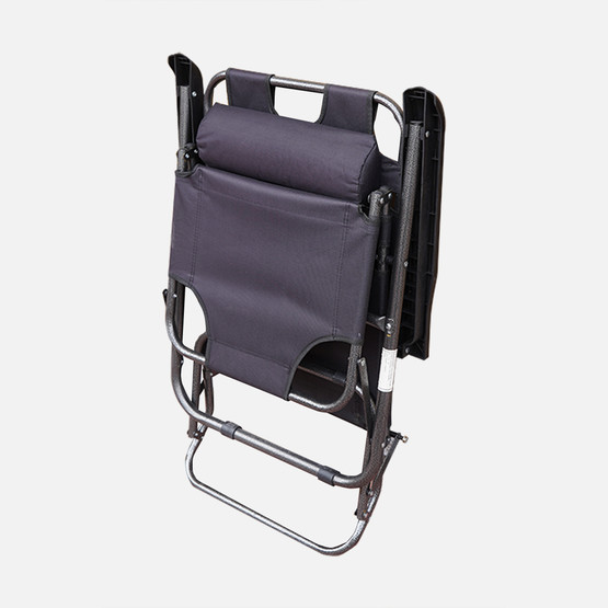 Metal Pozisyonlu Katlanır Koltuk Siyah