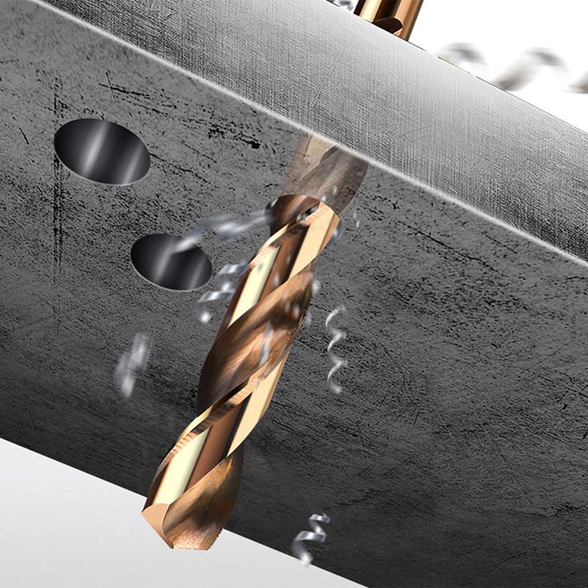    Cat DA02901 16 Parça Profesyonel Titanyum Kaplama HSS Metal Delici Matkap Ucu 