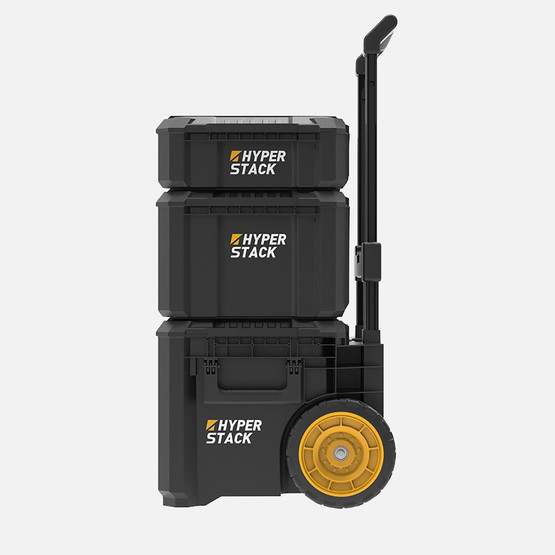 Cat DA41005 Hyper Stack Ağır Hizmet Tipi 3’Lü Tekerlekli Kilitli Takım Çantası Seti