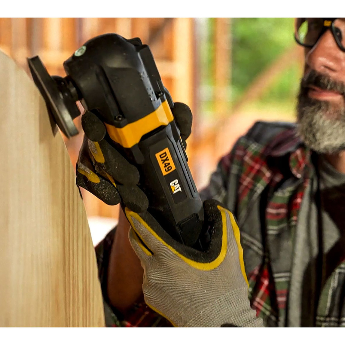    Cat DX49.1 350Watt Profesyonel Çok Amaçlı Devir Ayarlı Kesme Raspalama ve Zımpara 14 Adet Aksesuar 