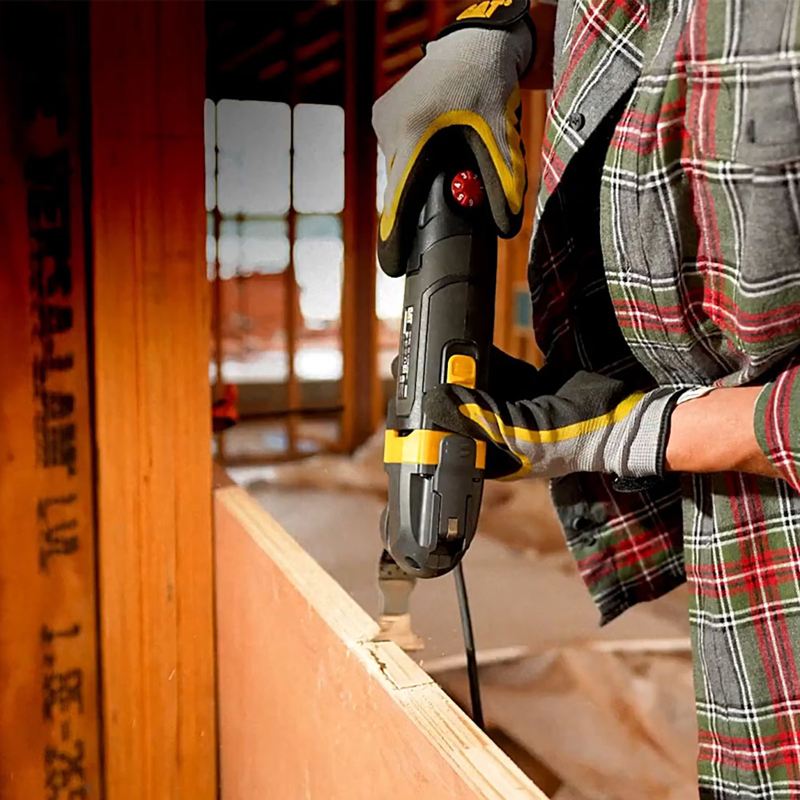    Cat DX49.1 350Watt Profesyonel Çok Amaçlı Devir Ayarlı Kesme Raspalama ve Zımpara 14 Adet Aksesuar 