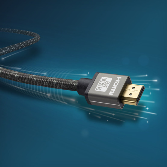 Hama HDMI Altın Uçlu Kablo 8K 2 m