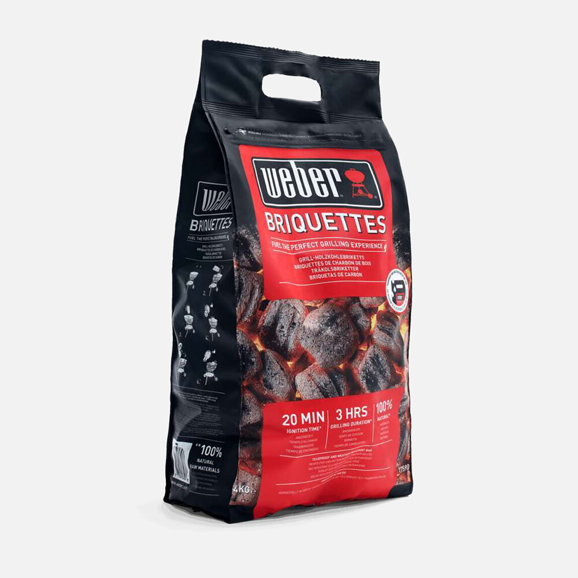    Weber Briquette Mangal Kömürü 4 Kg 17590130 
