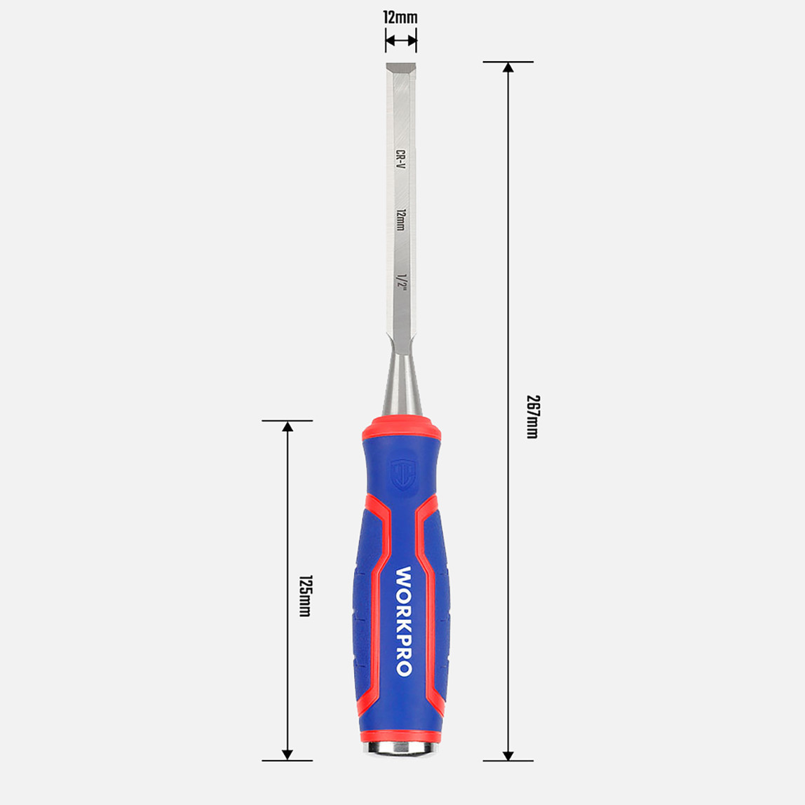    WORKPRO WP243006 12MM Profesyonel İskarpela 